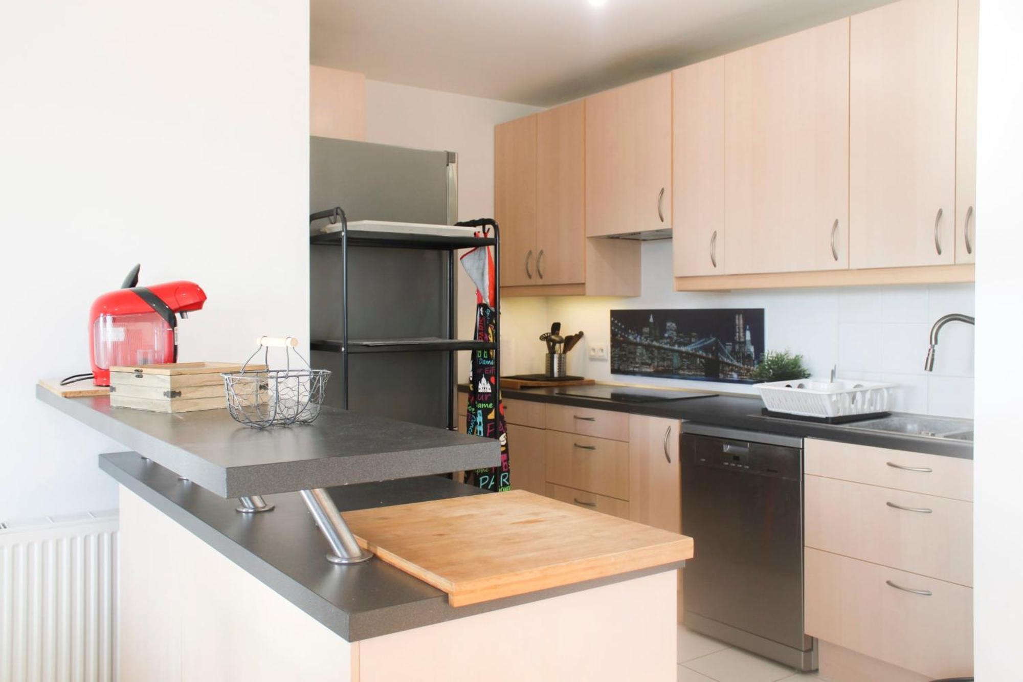 3-Rooms Apartment With Wifi And Balcony แซงต์-เดอนี ภายนอก รูปภาพ