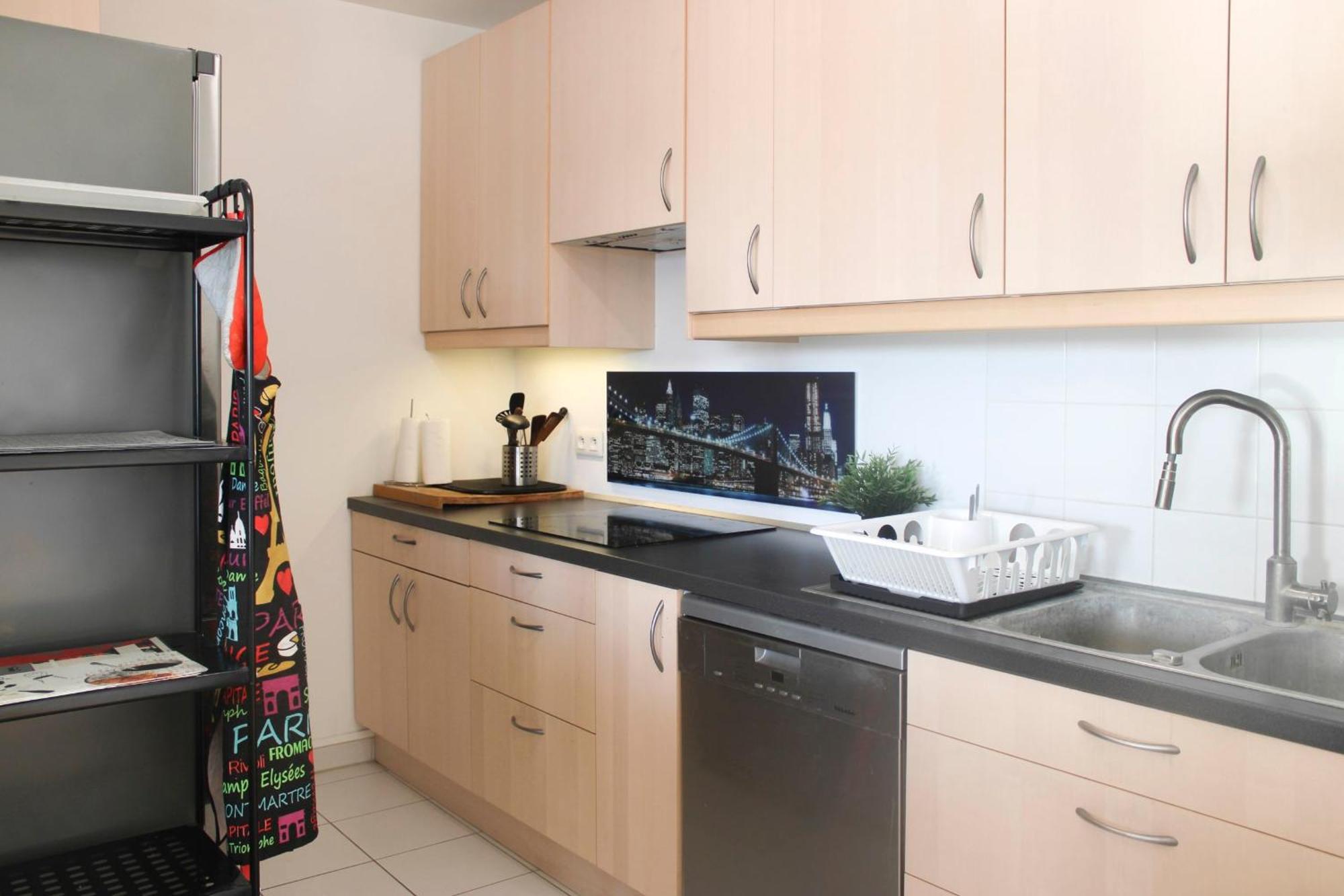 3-Rooms Apartment With Wifi And Balcony แซงต์-เดอนี ภายนอก รูปภาพ
